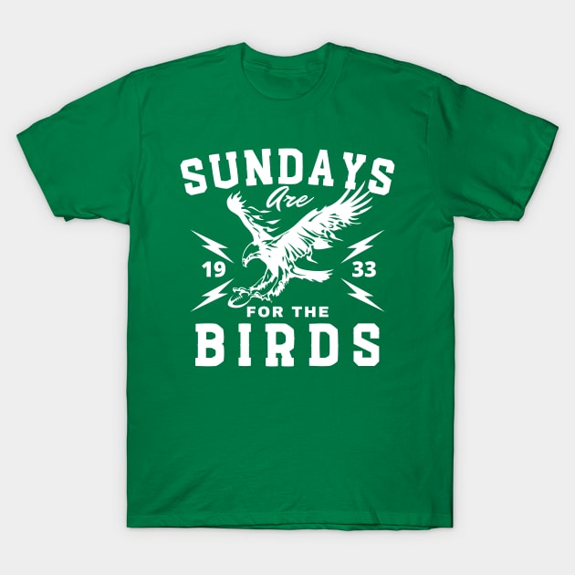 Sundays are for the birds T-Shirt by M.Y